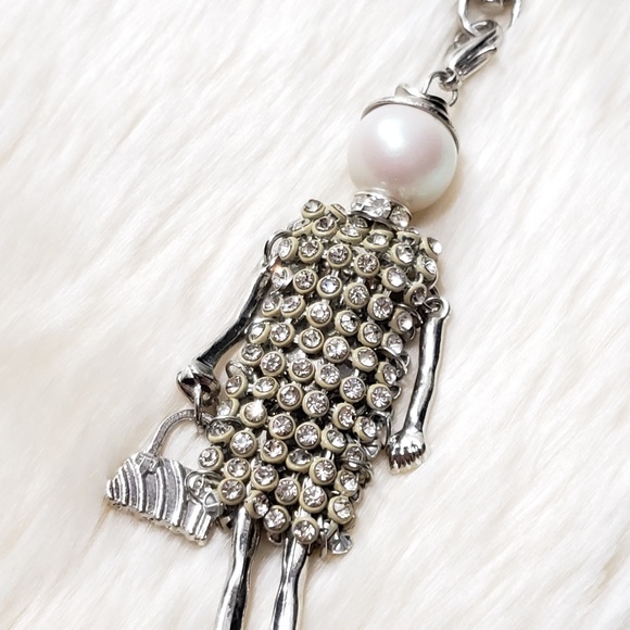 ⤵⤵New Crystal Cute Doll Handbag Keychain Keycharm - Picture 4 of 5